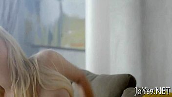 Young woman pleasuring herself