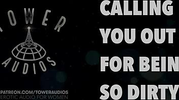 You're such a dirty woman in erotic audio with dirty talk