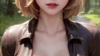 Beautiful Ai Model Girl With Big Tits In Art