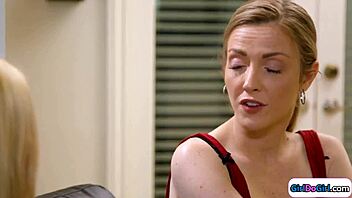 Small Tits Teacher Licking Busty Milf Intensely