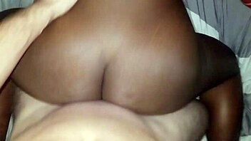 Euro stud bends over african goddess with big ass for cumshot.