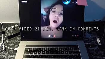 Spanish milf Leyva fucks fan on webcam