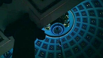 Interracial Lesbian Duo Scissoring and Tribbing with Machine in Wild Fuck