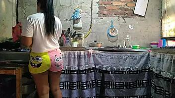 Surprise Anal Assfucking with Femdom Licking