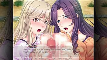 I feel so overwhelmed by this breeding threesome in the village.