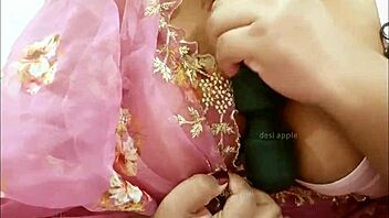 I adore Latina teen in saree