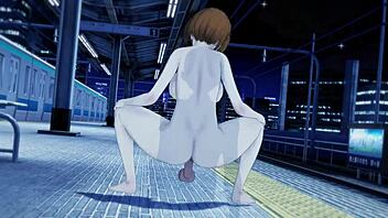 i'm in shibuya for a sexy hentai episode with handjobs and cumshots