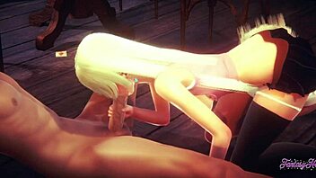 Slut Darling Drilled In Shop Tight Pussy Blowjob