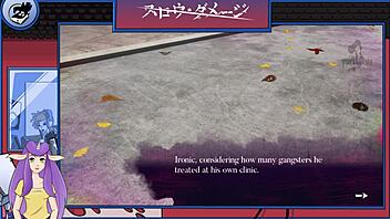 slow damage part 3: muscular bodybuilder dominates skinny asian in hentai