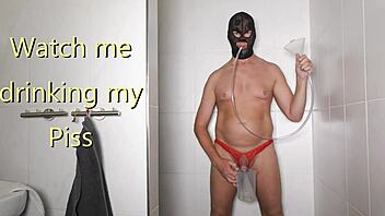 Dutch man enjoys extreme pee fetish activities