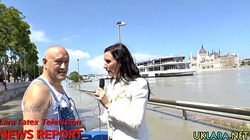 Classy European Milf Sucks Rod with Style