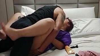 latina pornstar tries her first anal toy and loves it