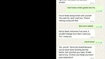 Stepmom's unexpected reaction to my accidental cock send