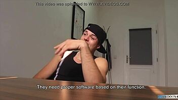 pov bareback gay fuck with czech hunk for cash. dirty scout caught every thrust!