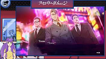 slow damage part 3: muscular bodybuilder dominates skinny asian in hentai