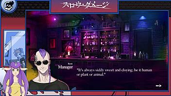 slow damage part 3: muscular bodybuilder dominates skinny asian in hentai