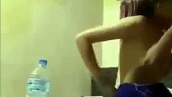 Young couple from Nepal having sex in their bedroom