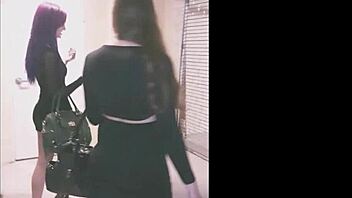 Two Goddesses Amadahy And Miskha Kick Andrea Dipre's Balls Hard!