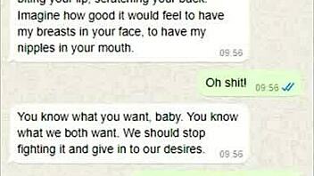 Stepmom's unexpected reaction to my accidental cock send