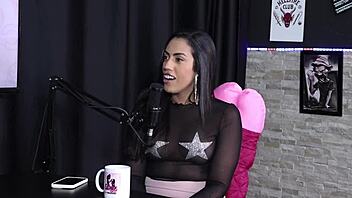 her first anal gangbang on a brazilian beach - karen bessa sheer red