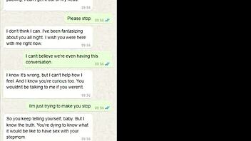 Stepmom's unexpected reaction to my accidental cock send