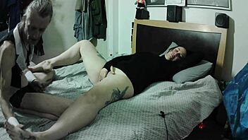 trailer shows intense fucking of milf's ass and pussy with hard fat cock until she can't take more.