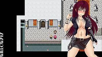 Tina Swordswoman in Scarlet Prison