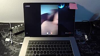 Spanish milf Leyva fucks fan on webcam