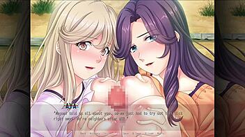 I feel so overwhelmed by this breeding threesome in the village.