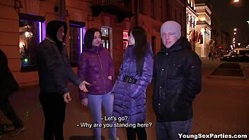 Young Sex Parties - Teen 18+s Liona Bee Angie Moon Gang-Bang Fucking Teen 18+ Porn