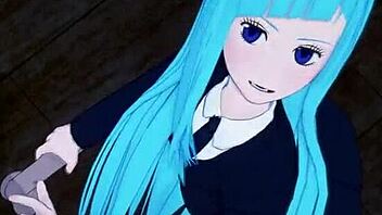 i'm in shibuya for a sexy hentai episode with handjobs and cumshots