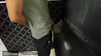 Watch This Fucking In The Bathroom Of The Sex Club!