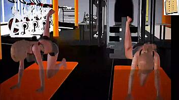 exploring my new family in anime style