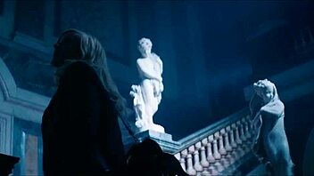 Interracial Lesbian Duo Scissoring and Tribbing with Machine in Wild Fuck