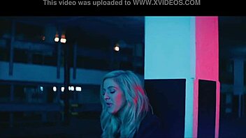 Interracial Lesbian Duo Scissoring and Tribbing with Machine in Wild Fuck