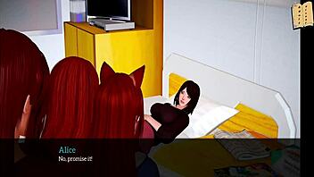 My New Family 261 Features Brunette Milf with Big Tits and Ass