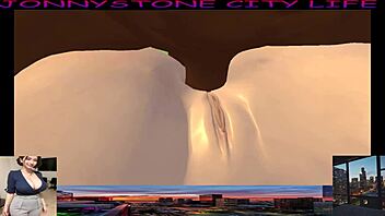 jonnystone takes home asian girl in hentai anime with big black cock interracial scene