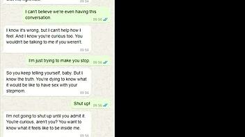 Stepmom's unexpected reaction to my accidental cock send