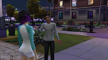 Essel4 lucy and aiden in rough anal assfucking game with deepthroat