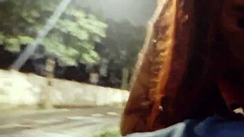 Public humiliation for a hot girl at a bus stop