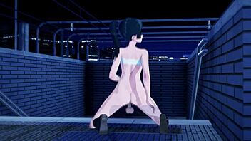 i'm in shibuya for a sexy hentai episode with handjobs and cumshots