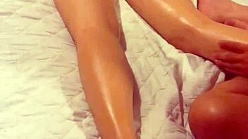 Vietnamese Massage Techniques Demonstrated by Asian Therapist in Private Setting