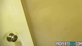 Shaved pussy blonde gets fucked hard in all positions