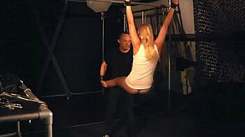 discipline with brutal spanking for young 18+ slave in despair! 😱