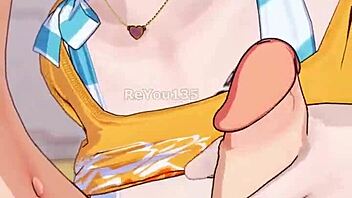 step brother and sister in cute outfits explore their relationship in 3d anime