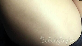 Pretty Latina gets hot while washing the dishes for money