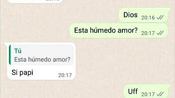 Latina Girlfriend Gets Hot On Web Chat Part 2