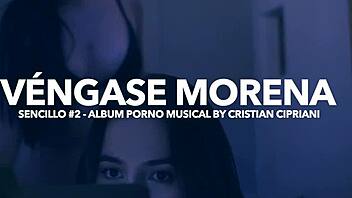 Hot Latina vibes to music while fucking