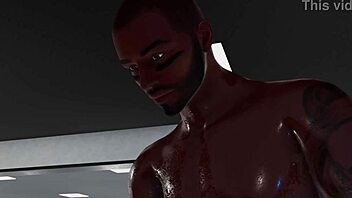 Wbp397 - interracial workout 2 with anal facial cum