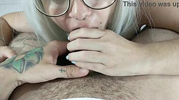 white wolf ofc - sweet blue-eyed girl gives perfect deepthroat?